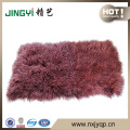 Venta al por mayor Kidassia Long Hair Goat Skin Fur Plate